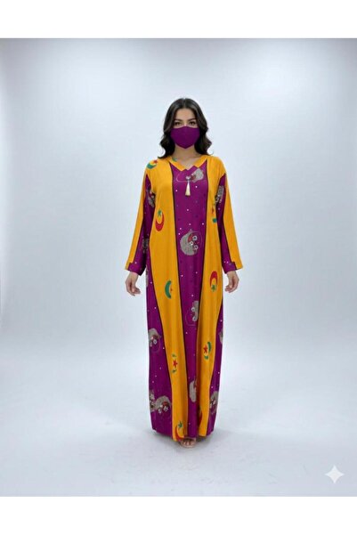 ALnama Women's Ramadan dress with long sleeves