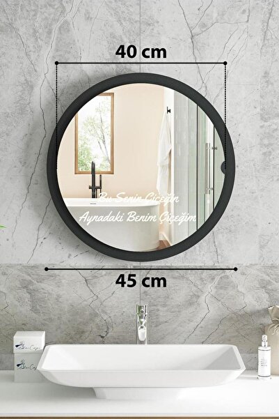 Hellove Ayna İçin Sticker Bu Senin Çiçeğin Aynadaki Benim Çiçeğim Yazısı Cam İçin Sticker Yazı