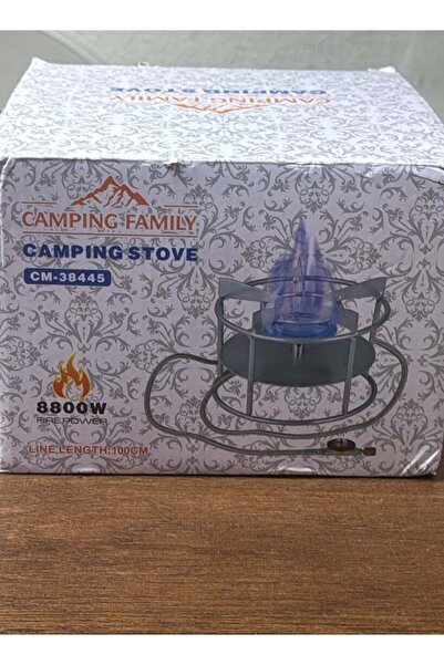 CAMPING FAMILY موقد غاز محمول عالي الطاقة للتخييم 8800 واط