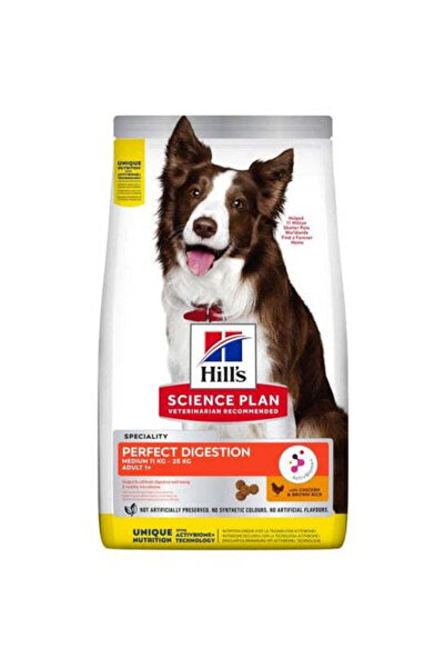 HILL'S SCIENCE Plan Perfect Digestion Chicken & Brown Rice Medium Adult Dog Food