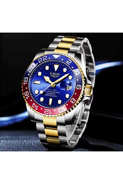 Lige Lüks Erkek Kol Saati Çelik Kasa Şık Tasarım