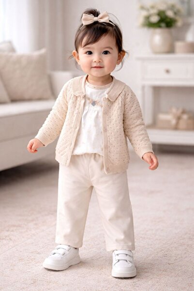 Ysferbutik Girl's Pants, Shirt, Knitwear, Cardigan