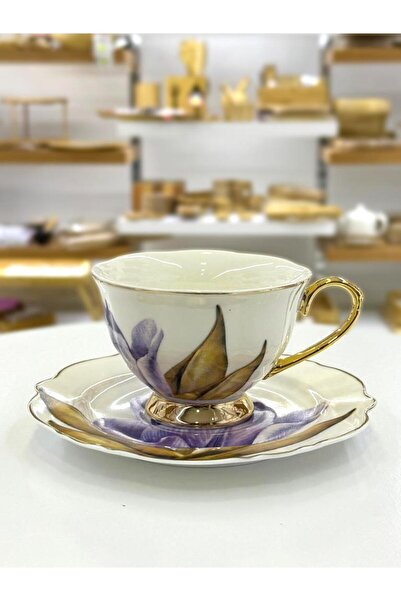 Mikasa Moor FIORE MOR TEK KİŞİLİK ÇAY FİNCANI