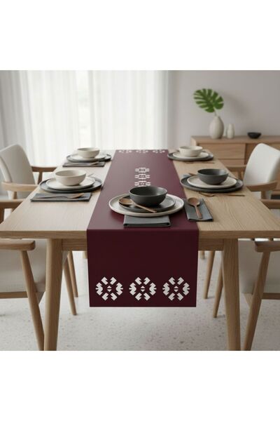 Grand Fine Art 1 Piece Leather Runner-40X140 Cm-Rug Patterned Runner