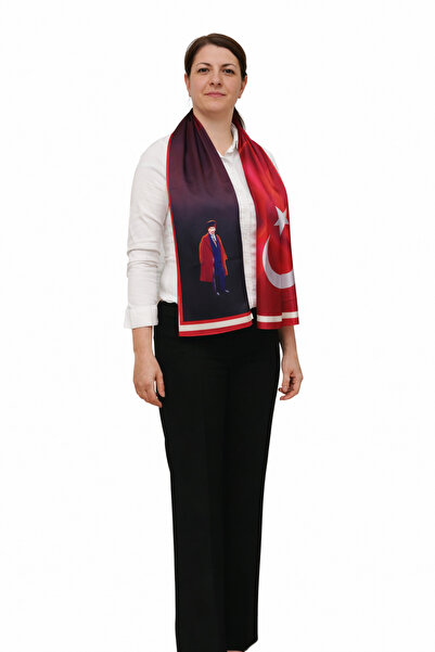moda nokta Ataturk Silhouette and Signed Etol Model Neck Etol