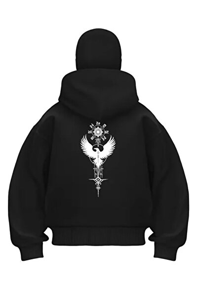 bellanova Full Face Covered Thick Fleece Snow Masked Ninja Unisex Sweatshirt ...