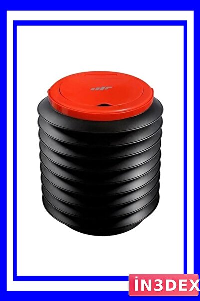 İN3DEX Foldable In-Car Trash Can with 4 Liter Capacity