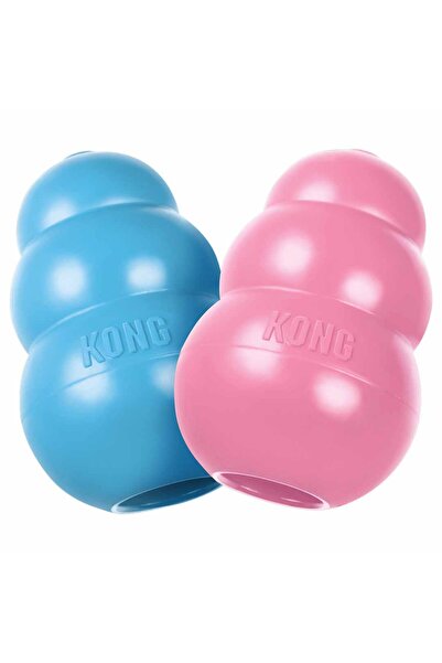 Kong Puppy Natural Teething Rubber Cone Chew Toy