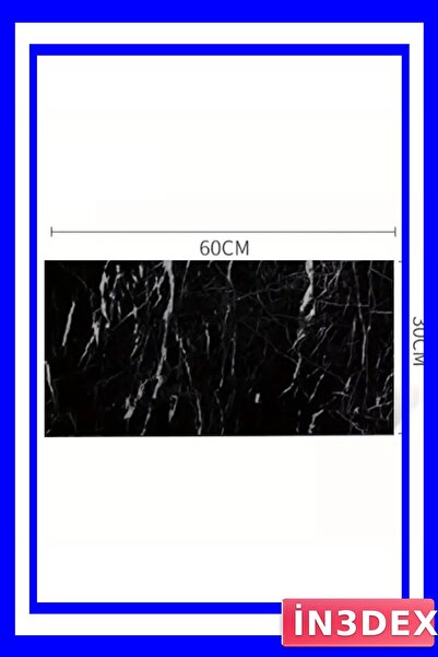 İN3DEX Self-Adhesive Wall Covering Marble Patterned 60X30Cm