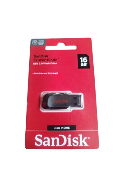 ORMO Sandisk 16 Gb Flash Memory Cruzer Blade -Usb Memory