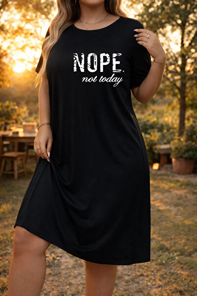 bellanova Γυναικείο κοντομάνικο μπλουζάκι με λαιμόκοψη σε μεγάλο μέγεθος Νυχτικό