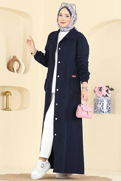 ModaMerve Gömlek Yaka Armalı Kap 1320ORG1169-MS Laci