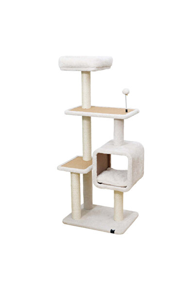 Ebi Nevada Cat Scratching Tree Cream 50x38x121cm