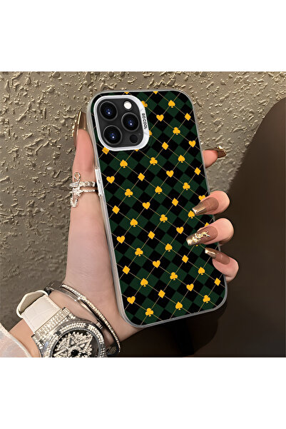 Hontinga حافظة هاتف من السيليكون ذات حافة صلبة ومضادة للسقوط ونمط البوكر متوا...