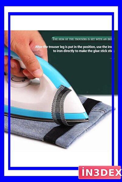 İN3DEX خياطة مخفية شريط لف السراويل ذاتي اللصق