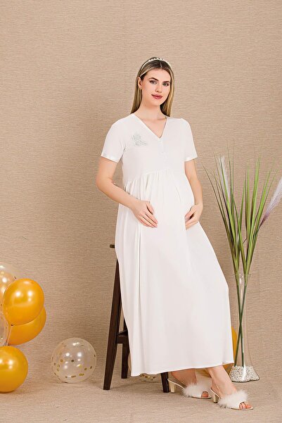 REN Set de cămașă de noapte pentru femei însărcinate