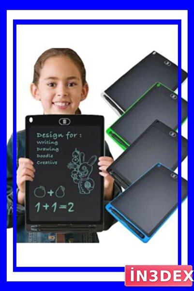 İN3DEX 8.5 Inch Lcd Screen Reusable Drawing Tablet