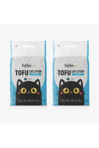 Reflex Tofu Kokusuz Kedi Kumu 2 x 7 Lt