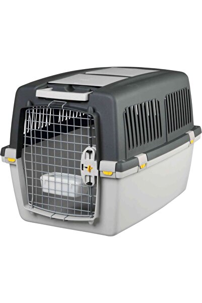 Trixie صندوق نقل الكلاب غوليفر، حامل معتمد من IATA، رمادي