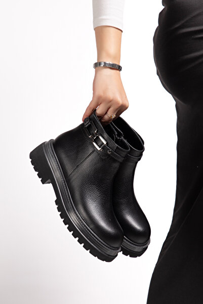 Elile Shoes Genuine Leather Women's Winter Boots, Sizes 33-34-35 to 41-42-43