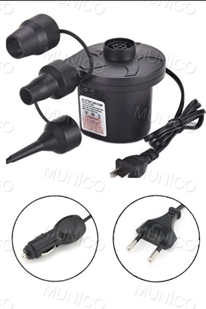 Munico Elektrikli Hava Pompası Ev Hava Pompası Araba Hava Pompası Şişme Hava ...