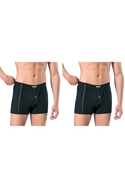 Pierre Cardin Erkek %100 Pamuk Penye Kumaş 2'li Boxer