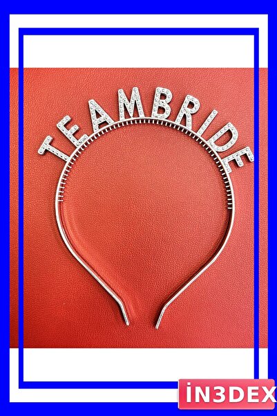 İN3DEX تاج زفاف فضي اللون للعروس ووصيفة العروس