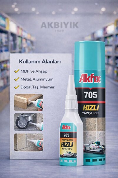 Akfix HIZLI YAPIŞTIRICI 400ML