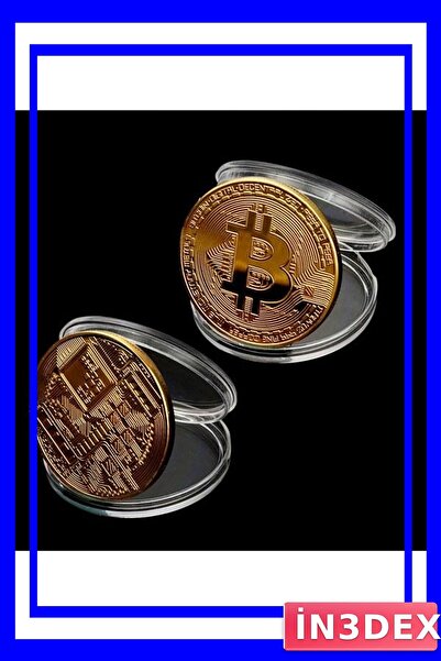İN3DEX Collectible Crypto Coin Made of Iron Alloy