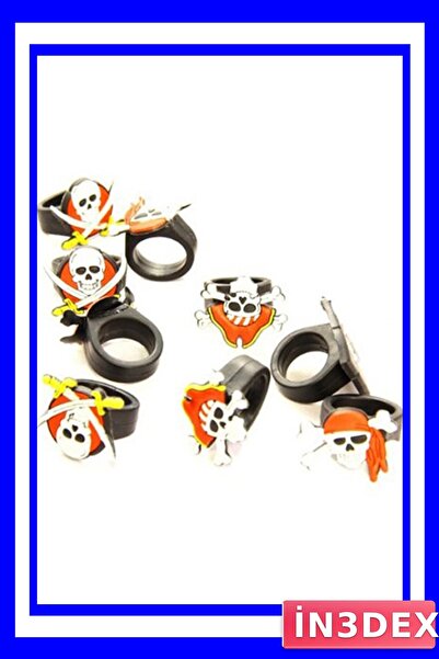 İN3DEX Plastic Party Accessory Flexible Finger Compatible Ring