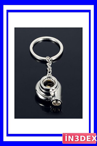 İN3DEX سلسلة مفاتيح من السبائك المعدنية لتزيين السيارة 9.5 سم