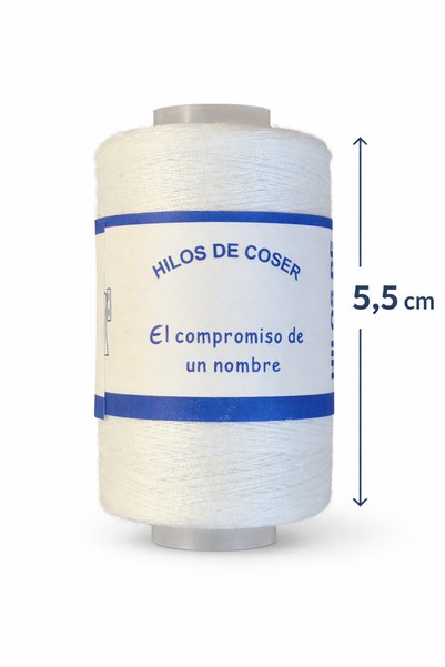 NO BRAND Set ata de cusut alba, 12 papiote, poliester 100%, Nr. 70