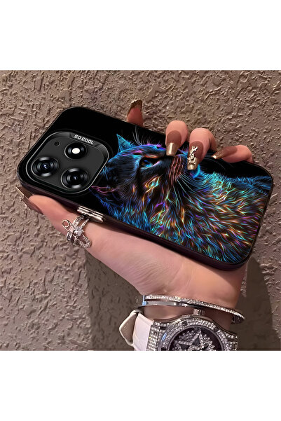 Hontinga حافظة متوافقة مع هاتف Tecno Spark 10 Pro 4G مصنوعة من السيليكون بحاف...