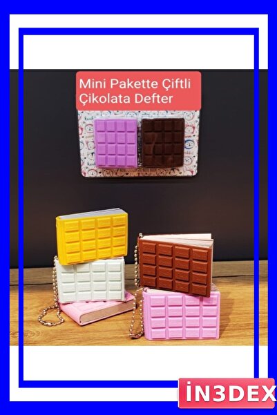 İN3DEX مجموعة دفاتر ملاحظات صغيرة معطرة مقاس 4×5 سم، 48 ورقة