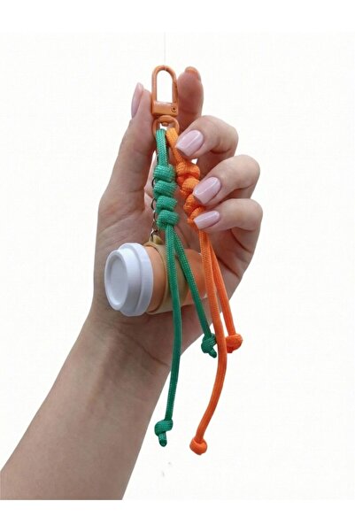 mibales Coffee Cup Clickli Keychain Pinterest Paracord Rope Hook Bag Charm