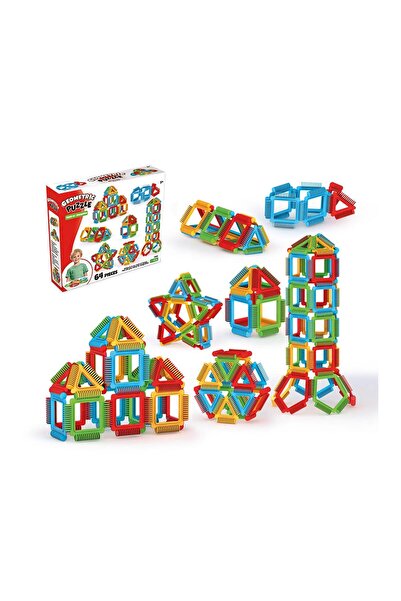 toysclub 03895 Geometric Puzzle 64 Pieces