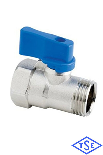 NVT YAPI İNŞAAT 1/2 20 mm Mini Küresel Vana Şofben Musluğu