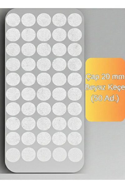 almital mobilya aksesuarları furniture accessories Çap 20 MM 50'li Paket Beya...