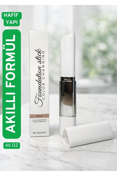 Pastelya Ton Eşitleyici Fırçalı Stick Fondöten - Naturel