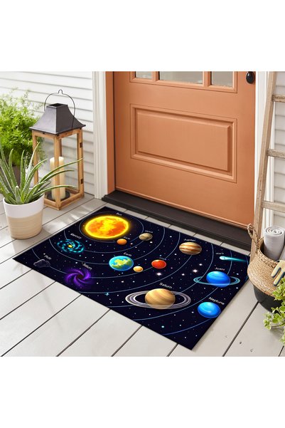 PATRON Kp_218 Door Mat Non-Slip Pvc Dot Base, Machine Washable