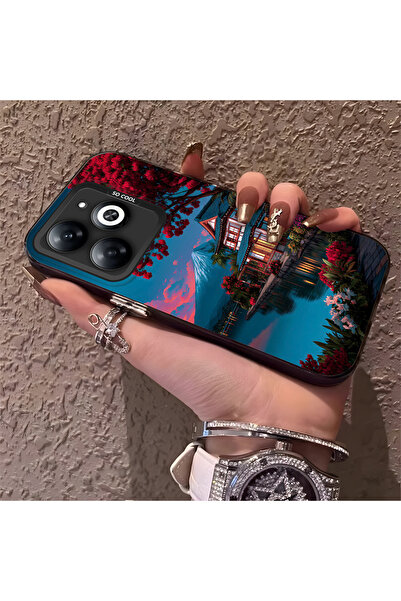 Hontinga حافظة متوافقة مع هاتف Tecno Spark Go 2024، مصنوعة من السيليكون بحافة...