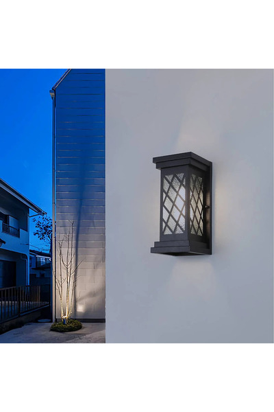 HAMER فانوس جداري فانوس خارجي يحول الحدائق إلى مكان ساحر