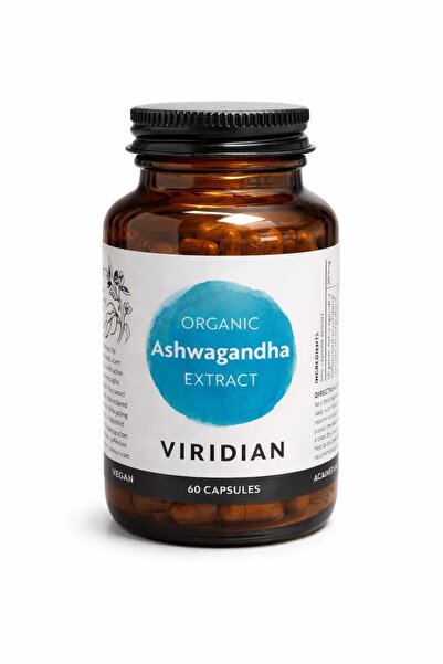 Viridian Ashwagan-dha Extract(Organik) 60 Kapsül