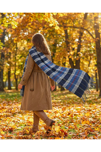 Elit Scarf Striped Pattern Scarf