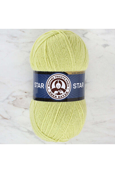 Ören Bayan KRİSTAL Fıstık Yeşili El Örgü İpi (3 Adet) - Renk: 064