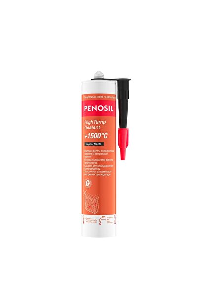 PENOSIL Silicon de etanșare HighTemp pentru sobe/șeminee +1500°C, 280 ml, negru