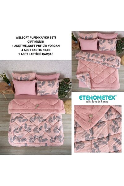 ETE HOMETEX Double Person Welsoft Sleeping Set