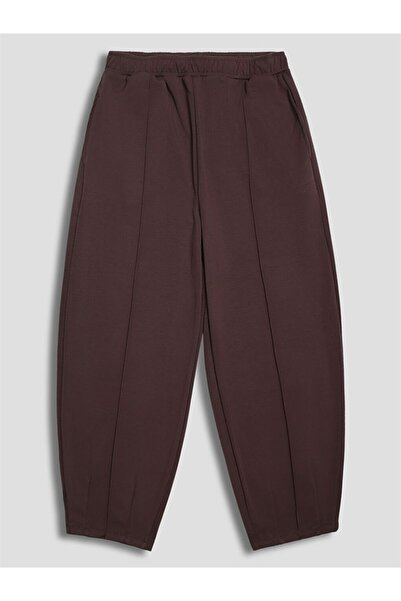 LC Waikiki Γυναικείο πλισέ παντελόνι Carrot Cut