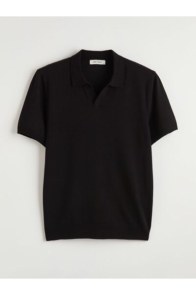 LC Waikiki سترة تريكو للرجال بياقة بولو وأكمام قصيرة