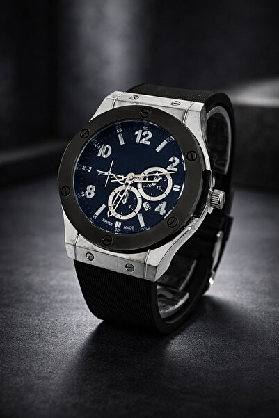 G Sport POLO Hublot Model Silicone Calendar Men's Wristwatch